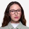 Record Noir PlastiqueMontures de lunettes de vue pour Femmes d'EyeBuyDirect