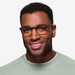 Saunter Swirled Amber PlasticEyeglass Frames for Men from EyeBuyDirect