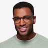 Saunter Swirled Amber PlastiqueMontures de lunettes de vue pour Hommes d'EyeBuyDirect
