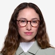 Symmetry Tortoise AcetateEyeglass Frames for Women from EyeBuyDirect