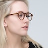 Theory Cognac AcetateEyeglass Frames for Women from EyeBuyDirect