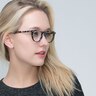Aurora Flecked Ivory AcetateEyeglass Frames for Women from EyeBuyDirect