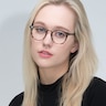 Aurora Striped AcetateEyeglass Frames for Women from EyeBuyDirect
