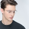 Lucid Transparent AcétateMontures de lunettes de vue pour Hommes d'EyeBuyDirect