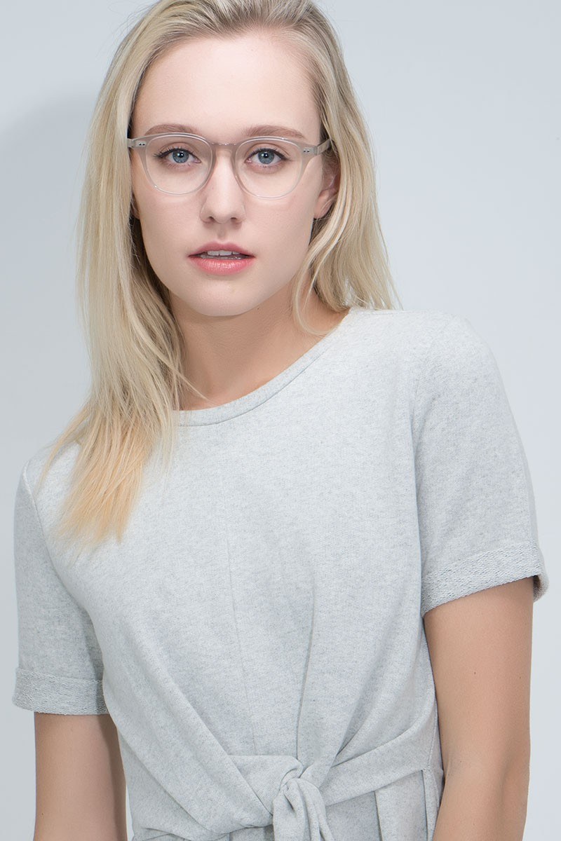 Blue Square Glasses #7839916 | Zenni Optical