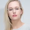 Aura Clear Jade AcétateMontures de lunettes de vue pour Femmes d'EyeBuyDirect