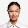 Aura Translucent AcétateMontures de lunettes de vue pour Femmes d'EyeBuyDirect