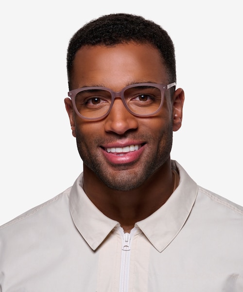 Escape Matte Pink AcetateEyeglass Frames for Men from EyeBuyDirect