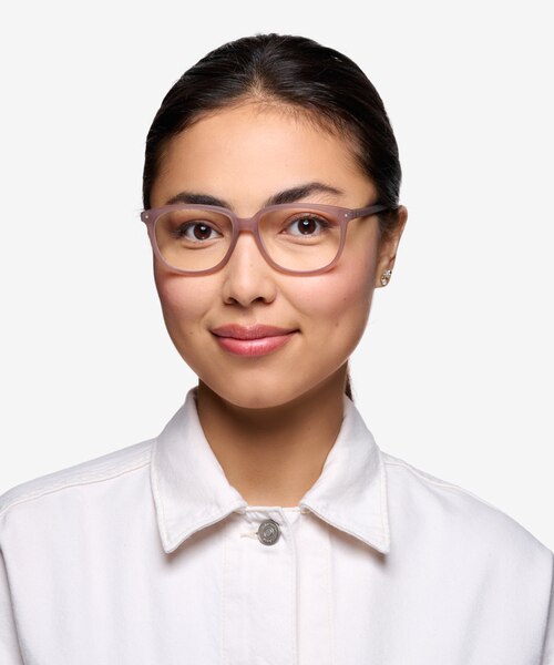 Escape Matte Pink AcetateEyeglass Frames for Women from EyeBuyDirect