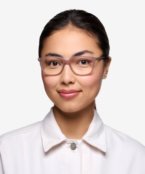 Escape Matte Pink AcetateEyeglass Frames for Women from EyeBuyDirect