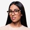 Flashback Honey Tortoise Plastique Montures de lunettes de vue pour Femmes d'EyeBuyDirect