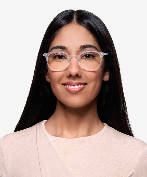 Hubris Matte Clear PlastiqueMontures de lunettes de vue pour Femmes d'EyeBuyDirect