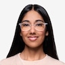 Hubris Matte Clear PlastiqueMontures de lunettes de vue pour Femmes d'EyeBuyDirect