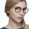 Vagabond Black PlasticEyeglass Frames for Women from EyeBuyDirect