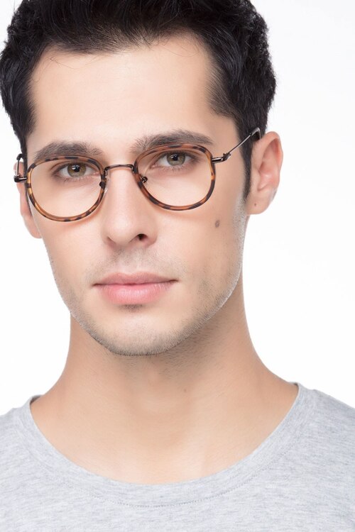 Vagabond Tortoise PlasticEyeglass Frames for Men from EyeBuyDirect