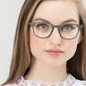 Allegory Dark Green PlasticEyeglass Frames for Women from EyeBuyDirect