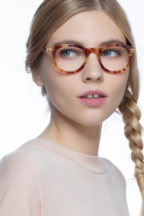 Andromeda Cinnamon Tortoise AcetateEyeglass Frames for Women from EyeBuyDirect