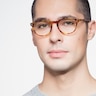 Split Tortoise AcetateEyeglass Frames for Men from EyeBuyDirect