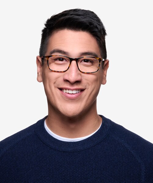 Crane Tortoise AcetateEyeglass Frames for Men from EyeBuyDirect