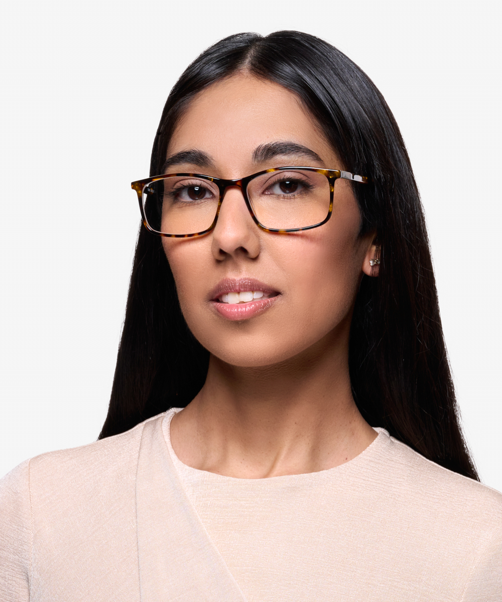 Crane Rectangle Tortoise Full Rim Eyeglasses Eyebuydirect Canada