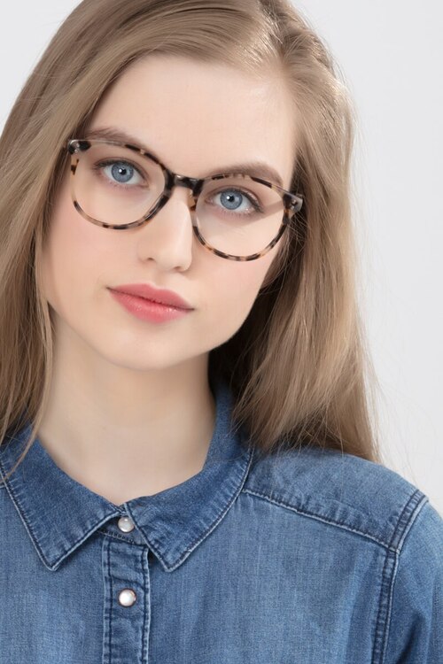 Pride Ivory Tortoise AcetateEyeglass Frames for Women from EyeBuyDirect
