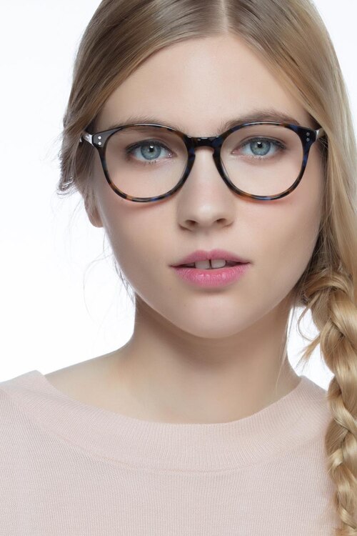 Pride Brown Floral AcetateEyeglass Frames for Women from EyeBuyDirect