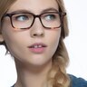 Wing Tortoise AcetateEyeglass Frames for Women from EyeBuyDirect