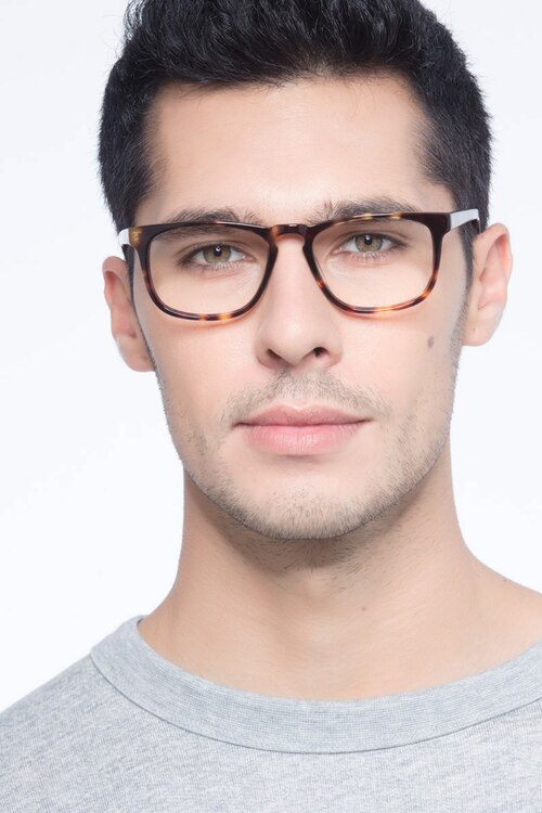 Rhode Island Tortoise AcetateEyeglass Frames for Men from EyeBuyDirect