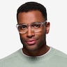 Rhode Island Clear AcetateEyeglass Frames for Men from EyeBuyDirect