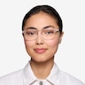 Rhode Island Clear AcetateEyeglass Frames for Women from EyeBuyDirect