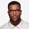 Absolutely Gray Floral AcétateMontures de lunettes de vue pour Hommes d'EyeBuyDirect