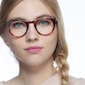 Lynx Écailles AcétateMontures de lunettes de vue pour Femmes d'EyeBuyDirect