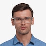 Constellation Clear Blue AcetateEyeglass Frames for Men from EyeBuyDirect