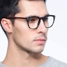 Legendary Black & Brown PlasticEyeglass Frames for Men from EyeBuyDirect