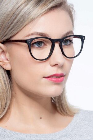 Black & Brown Legendary -  Lightweight Plastic Eyeglasses
