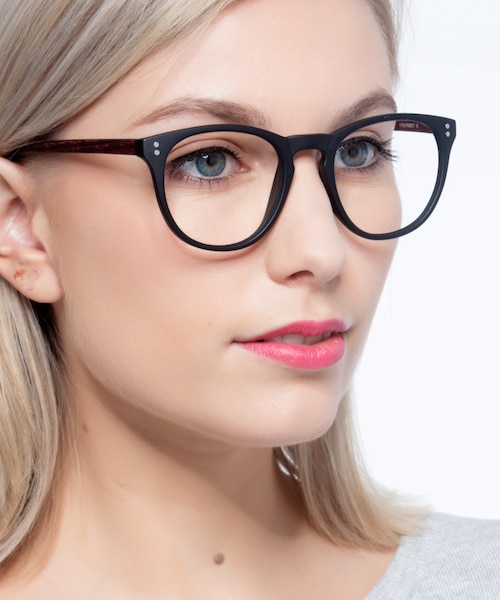 Legendary Black & Brown PlasticEyeglass Frames for Women from EyeBuyDirect