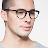 Revolution Navy PlasticEyeglass Frames for Men from EyeBuyDirect