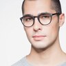 Revolution Matte Black PlasticEyeglass Frames for Men from EyeBuyDirect