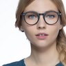Revolution Matte Black PlasticEyeglass Frames for Women from EyeBuyDirect