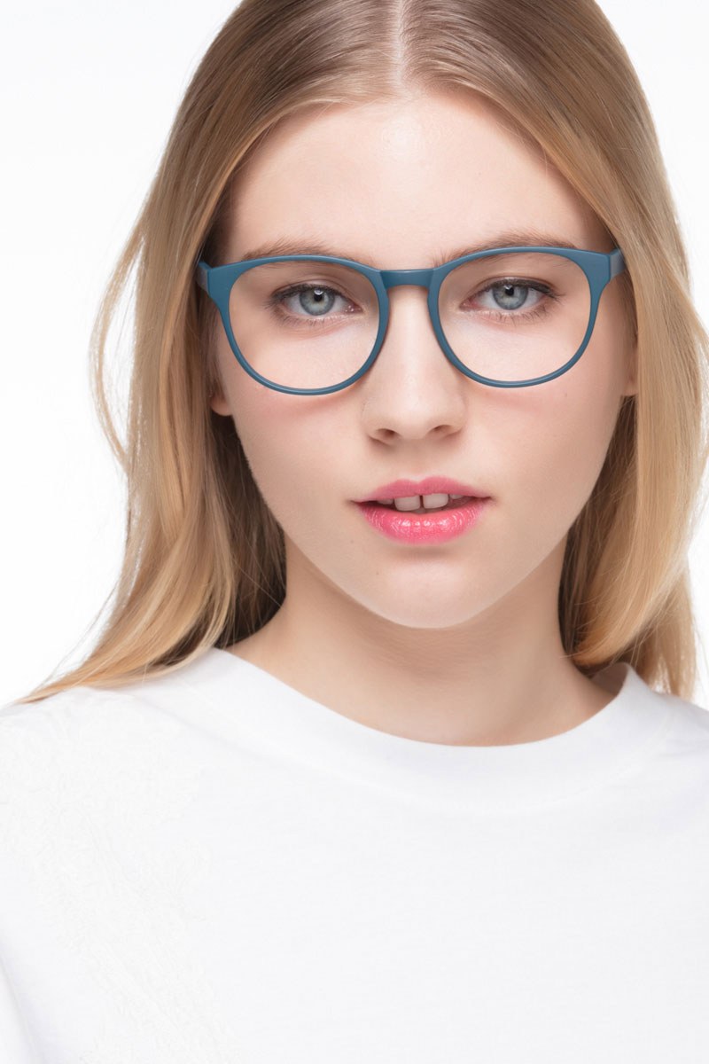 Heartbeat Square Matte Green Full Rim Eyeglasses Eyebuydirect Canada