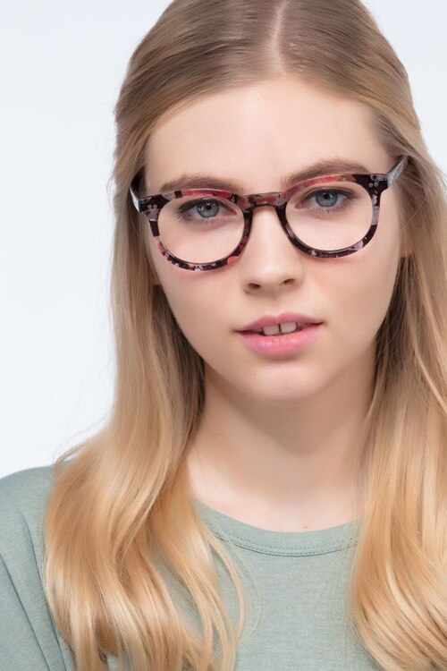 Solar Floral PlasticEyeglass Frames for Women from EyeBuyDirect