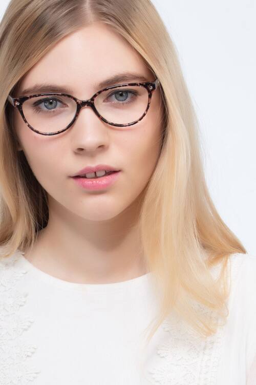 Floral Dame -  Plastic Eyeglasses