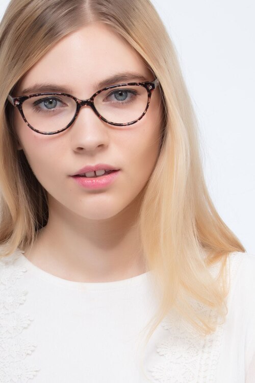 Dame Fleuries PlastiqueMontures de lunettes de vue pour Femmes d'EyeBuyDirect