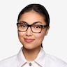 Gamble Tortoise PlasticEyeglass Frames for Women from EyeBuyDirect