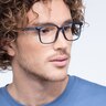 Blocks Bleu marine PlastiqueMontures de lunettes de vue pour Hommes d'EyeBuyDirect