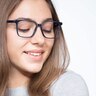 Blocks Bleu marine PlastiqueMontures de lunettes de vue pour Femmes d'EyeBuyDirect