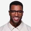 Blocks Black Clear PlasticEyeglass Frames for Men from EyeBuyDirect