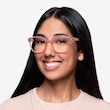 The Beat Pink PlasticEyeglass Frames for Women from EyeBuyDirect