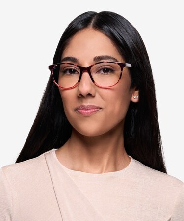 Floral Release -  Lightweight Plastic Eyeglasses