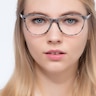 Release Speckled Gray PlasticEyeglass Frames for Women from EyeBuyDirect